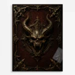 Video Game Metal Poster Wall Decor - Dark Realm - B