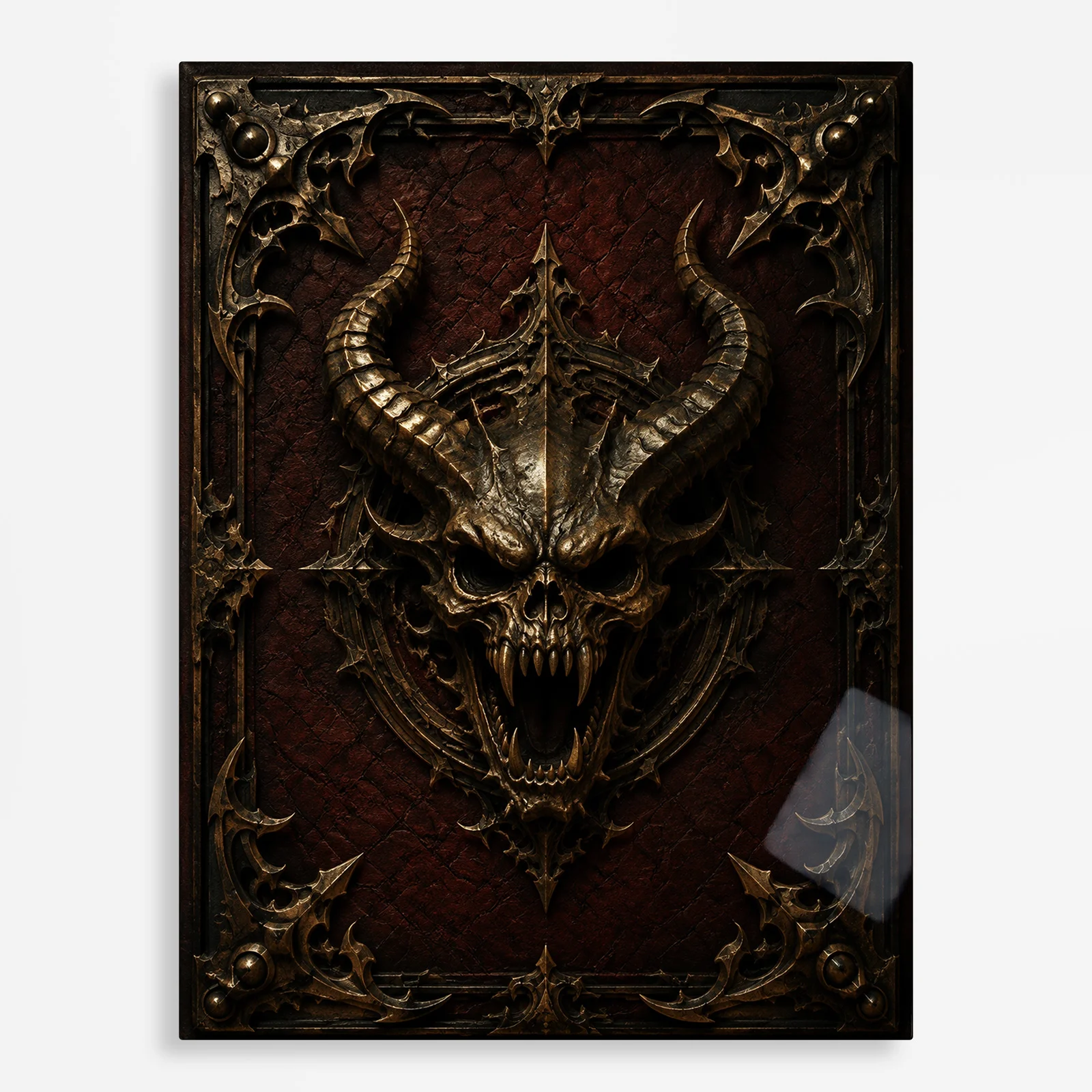 video game metal poster (63) s1 Video Game Metal Poster Wall Decor - Dark Realm - B - Image 1