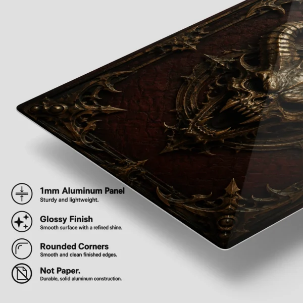 Video Game Metal Poster Wall Decor - Dark Realm - B - Image 6