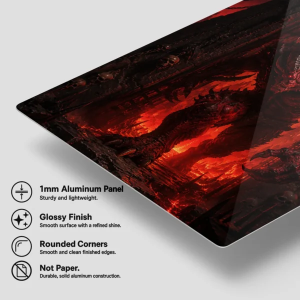 Video Game Metal Poster Wall Decor - Dark Realm Diablo - C - Image 6
