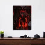 Video Game Metal Poster Wall Decor - Dark Realm Diablo - C - Image 4