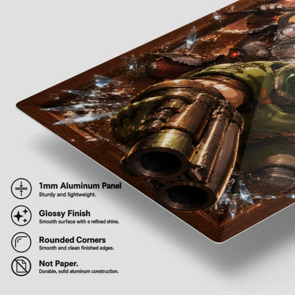 Video Game Metal Poster Wall Decor - Doom - Image 6