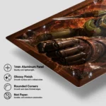 Video Game Metal Poster Wall Decor - Doom - Image 6