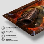 Video Game Metal Poster Wall Decor - Doom - A - Image 6