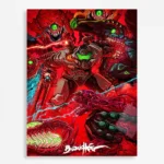 Video Game Metal Poster Wall Decor - Doom - B