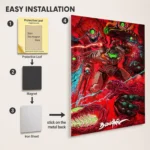 Video Game Metal Poster Wall Decor - Doom - B - Image 2