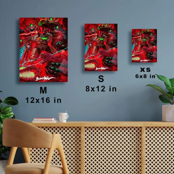 Video Game Metal Poster Wall Decor - Doom - B - Image 7