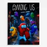 Video Game Metal Poster Wall Decor - AU - F