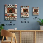 Video Game Metal Poster Wall Decor - Doom - C - Image 7