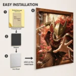 Video Game Metal Poster Wall Decor - ER Malenia - Image 2
