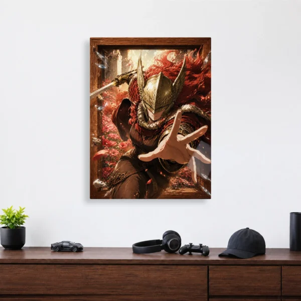 Video Game Metal Poster Wall Decor - ER Malenia - Image 4