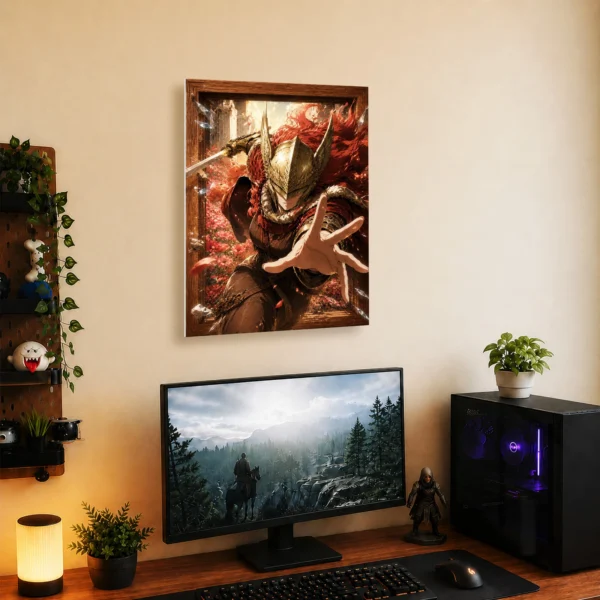Video Game Metal Poster Wall Decor - ER Malenia - Image 5
