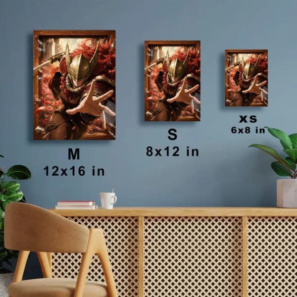 Video Game Metal Poster Wall Decor - ER Malenia - Image 7