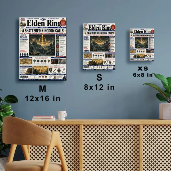Video Game Metal Poster Wall Decor - ER - Image 7