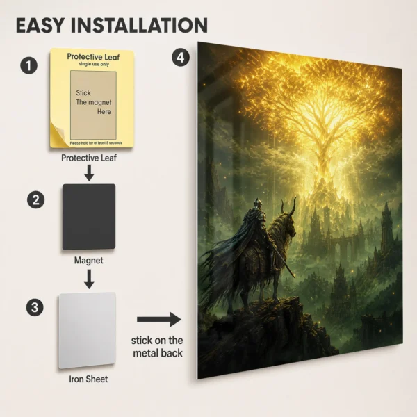 Video Game Metal Poster Wall Decor - ER - A - Image 2