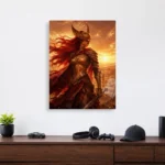 Video Game Metal Poster Wall Decor - ER Malenia - A - Image 4