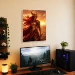 Video Game Metal Poster Wall Decor - ER Malenia - A - Image 5