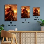 Video Game Metal Poster Wall Decor - ER Malenia - A - Image 7