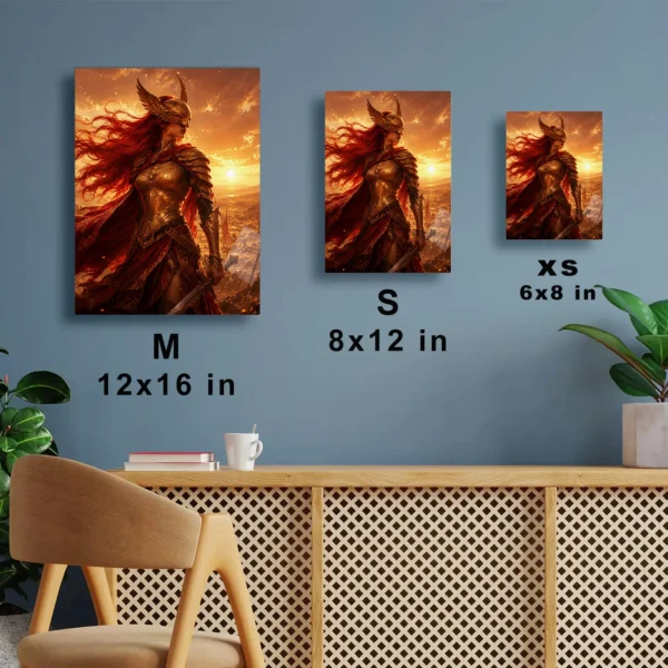 Video Game Metal Poster Wall Decor - ER Malenia - A - Image 7