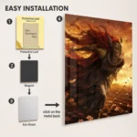 Video Game Metal Poster Wall Decor - ER Starscourge Radahn - Image 2