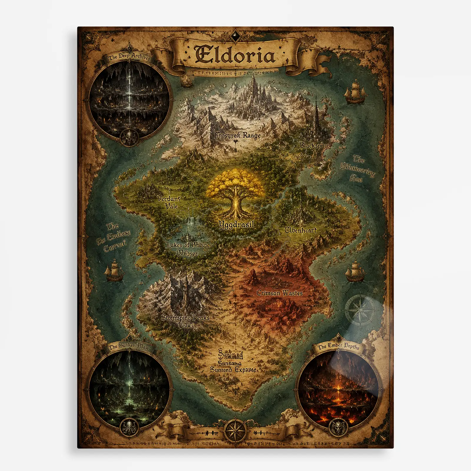 video game metal poster (77) s1 Video Game Metal Poster Wall Decor - ER - B - Image 1