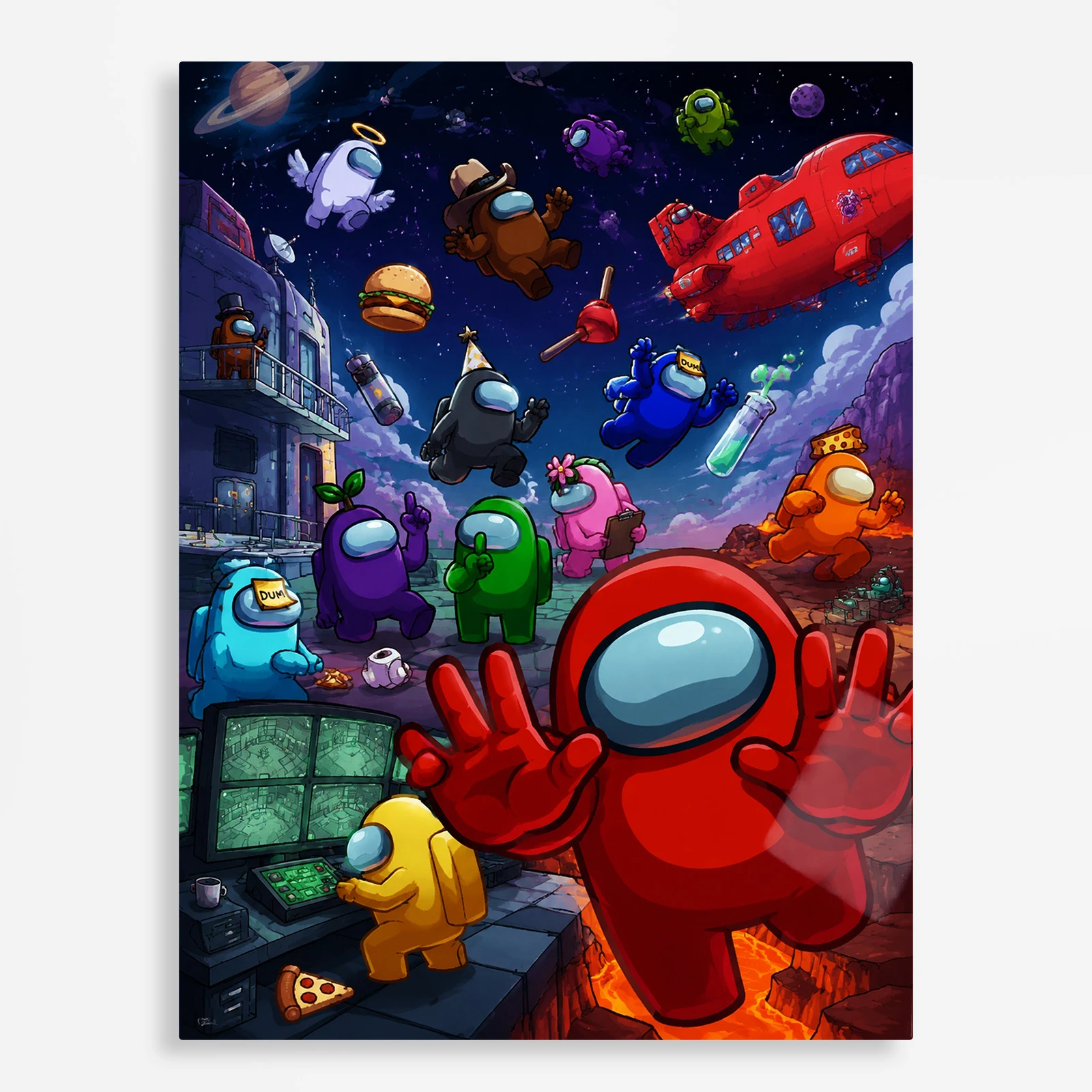 video game metal poster (8) s1 Video Game Metal Poster Wall Decor - AU - G - Image 1