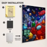 Video Game Metal Poster Wall Decor - AU - G - Image 2
