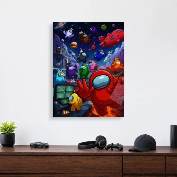 Video Game Metal Poster Wall Decor - AU - G - Image 4