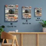 Video Game Metal Poster Wall Decor - Wasteland 4 - Image 7