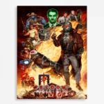 Video Game Metal Poster Wall Decor - Wasteland New Vegas