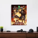 Video Game Metal Poster Wall Decor - Wasteland New Vegas - Image 4