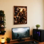 Video Game Metal Poster Wall Decor - Wasteland New Vegas NCR Ranger - Image 5