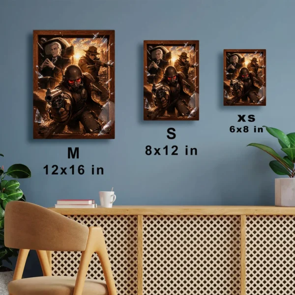 Video Game Metal Poster Wall Decor - Wasteland New Vegas NCR Ranger - Image 7