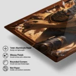 Video Game Metal Poster Wall Decor - Wasteland New Vegas NCR Ranger - A - Image 6