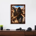 Video Game Metal Poster Wall Decor - Wasteland New Vegas NCR Ranger - A - Image 4