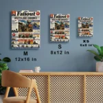 Video Game Metal Poster Wall Decor - Wasteland - Image 7
