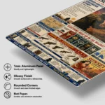 Video Game Metal Poster Wall Decor - Wasteland New Vegas - A - Image 6