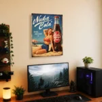 Video Game Metal Poster Wall Decor - Wasteland Nuka-Cola Girl - Image 5