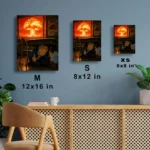 Video Game Metal Poster Wall Decor - Wasteland Vault Boy - A - Image 7