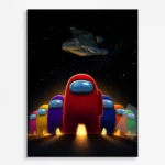 Video Game Metal Poster Wall Decor - AU - H