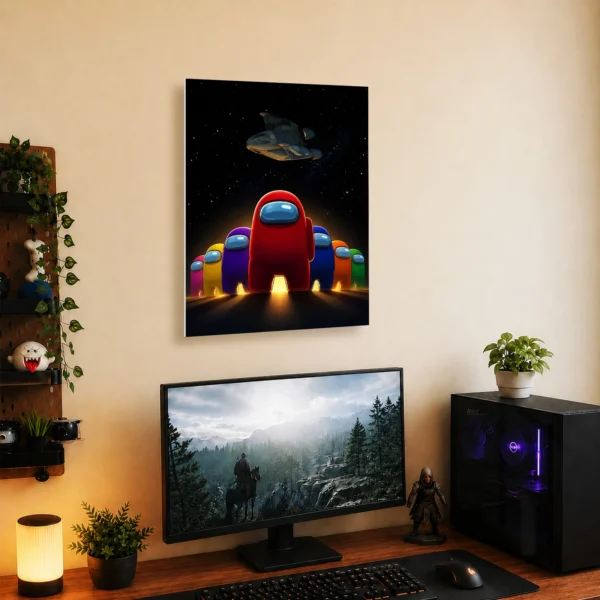 Video Game Metal Poster Wall Decor - AU - H - Image 5
