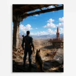 Video Game Metal Poster Wall Decor - Wasteland 4 - A