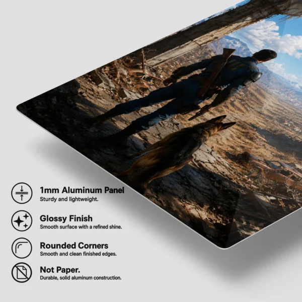 Video Game Metal Poster Wall Decor - Wasteland 4 - A - Image 6