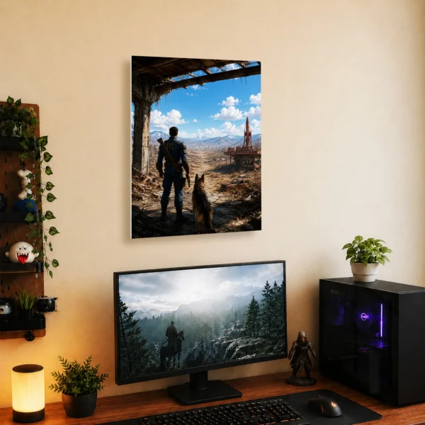 Video Game Metal Poster Wall Decor - Wasteland 4 - A - Image 5