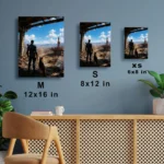 Video Game Metal Poster Wall Decor - Wasteland 4 - A - Image 7