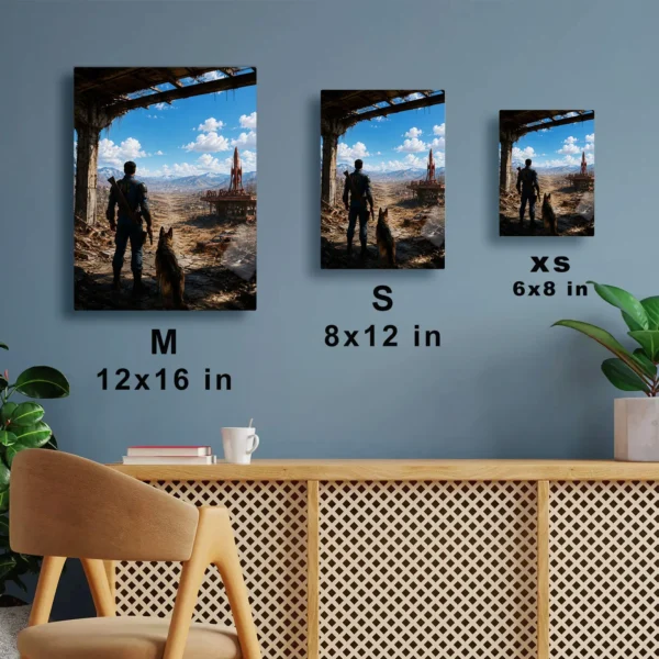 Video Game Metal Poster Wall Decor - Wasteland 4 - A - Image 7