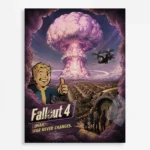 Video Game Metal Poster Wall Decor - Wasteland 4 - B