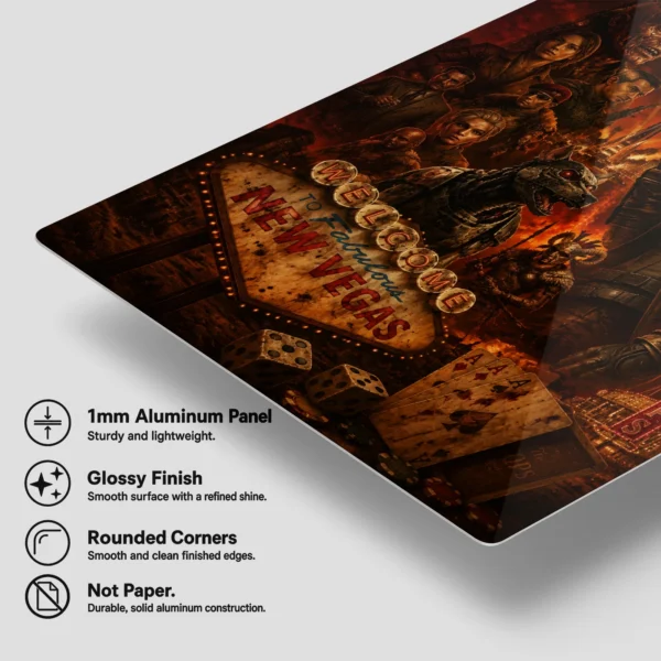 Video Game Metal Poster Wall Decor - Wasteland 4 - C - Image 6