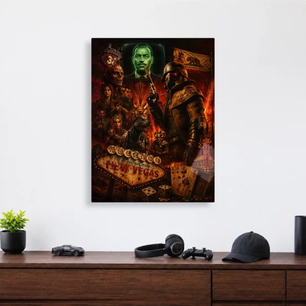 Video Game Metal Poster Wall Decor - Wasteland 4 - C - Image 4