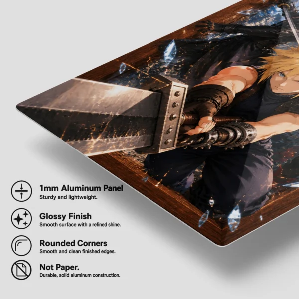 Video Game Metal Poster Wall Decor - Wasteland New Vegas - C - Image 6